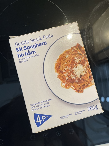 Spaghetti bò bằm phô mai 4Ps hộp 365g