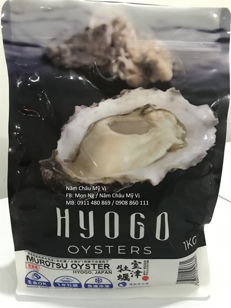 Hàu Nhật Hyogo 9-11 túi 1kg