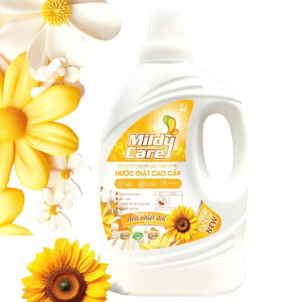 Nước giặt xả vietsun mildy care can 3.2l