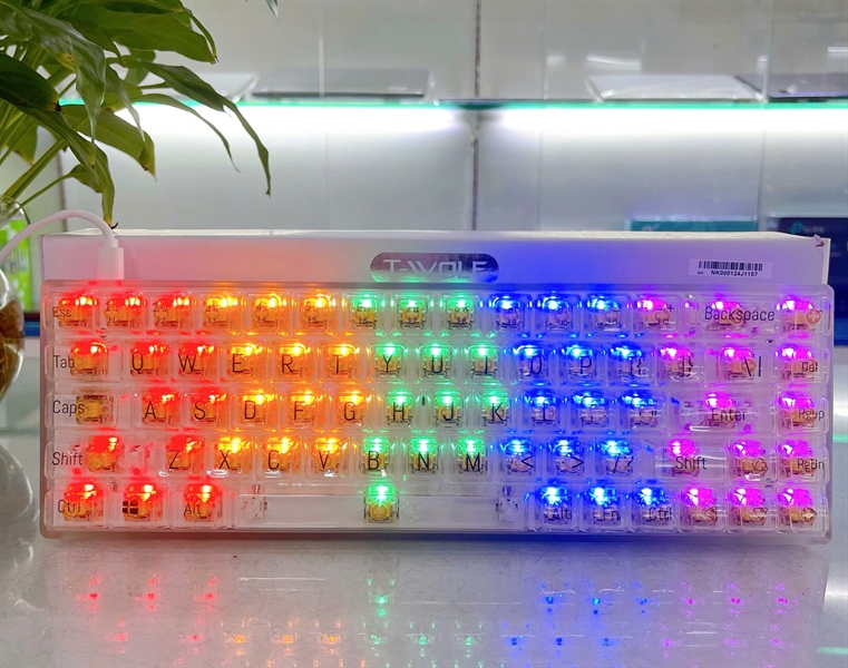 KEY T WOLF T40 (YELLOW, RED SWITCH)