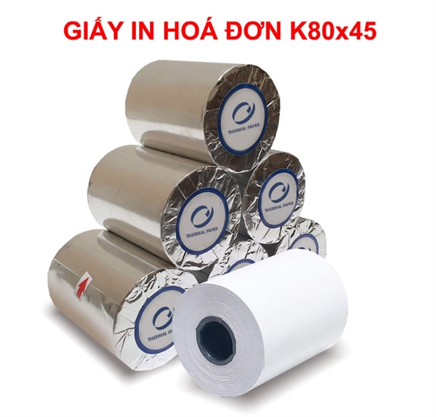 Giấy in hoá đơn K80x45