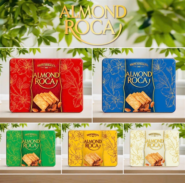 Bánh quy giòn hạnh nhân ROCA 300g (12hộp/thùng)