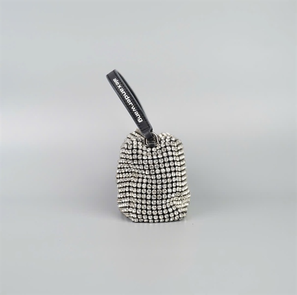 Túi Alexander Wang đá lấp lánh +