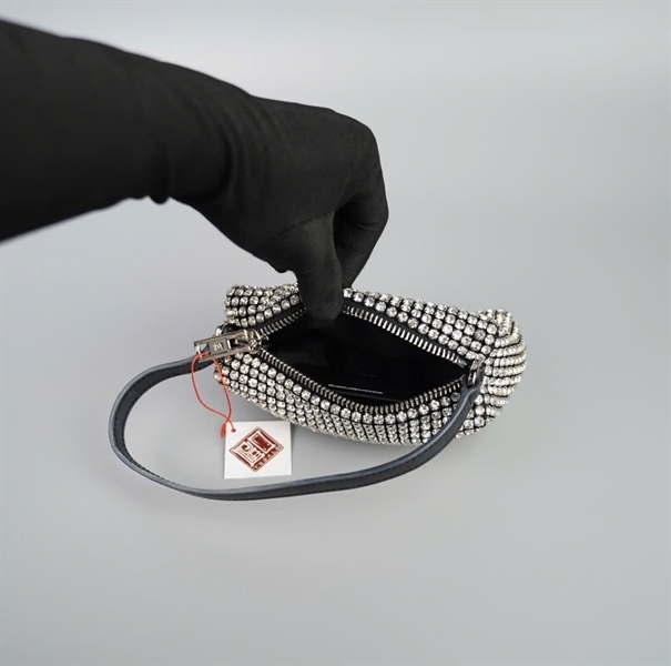 Túi Alexander Wang đá lấp lánh +