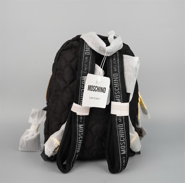 Balo Moschino đen hình gấu (PN) +