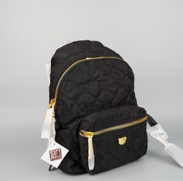 Balo Moschino đen hình gấu (PN) +