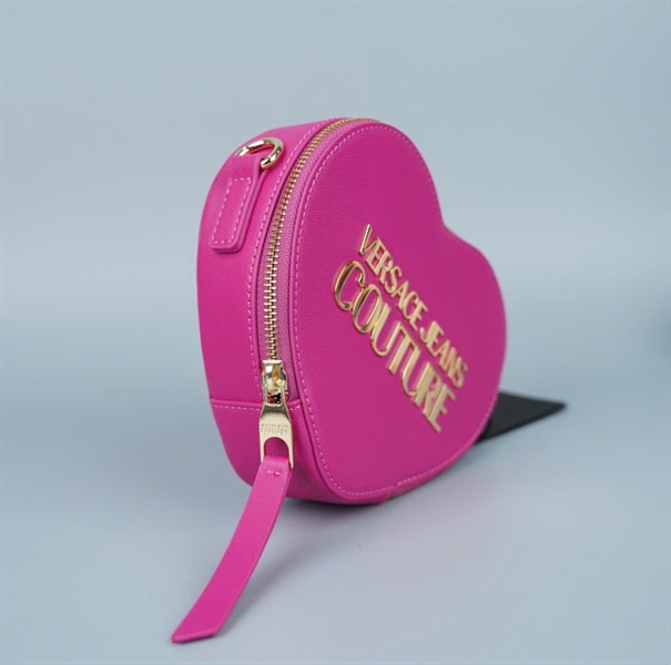 Túi Versace trái tim màu tím (PN) +