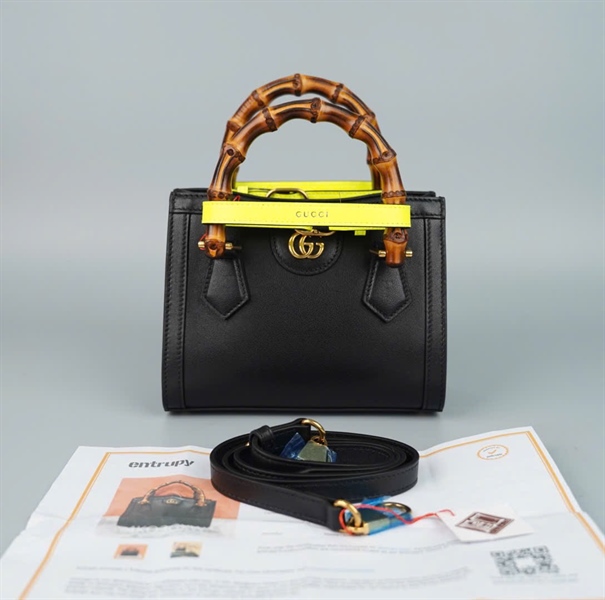 Túi GG Diana đen (655661525040) sz20 KG+