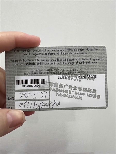 Túi Dior Bobby xanh xám 01-RU-0230 (HC) +