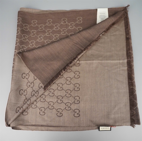 Khăn GG nâu đậm (PN) +