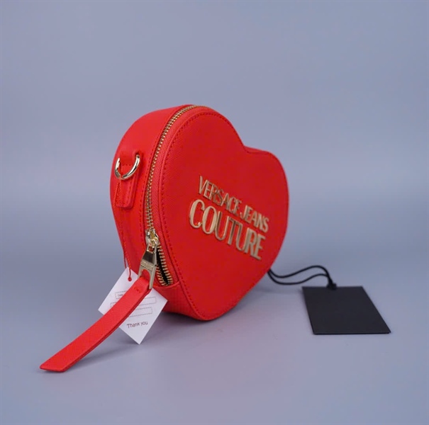 Túi Versace trái tim màu đỏ (PN) +