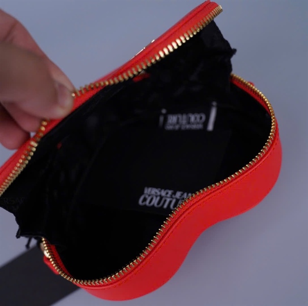 Túi Versace trái tim màu đỏ (PN) +