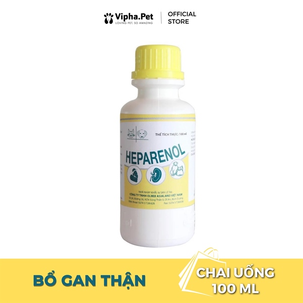 HỘP 100ML BỔ GAN THẬN CHO CHÓ MÈO