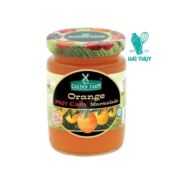 Mứt Cam Golden Farm 230G