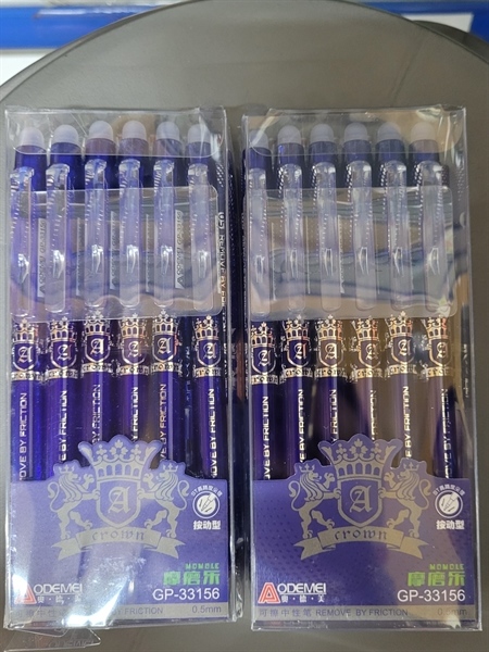 Bút gel bấm tẩy gp-33156