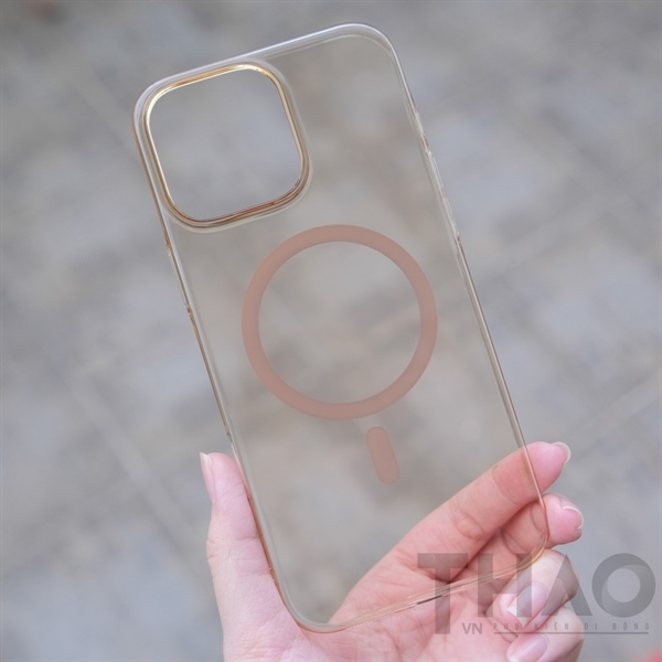 Ốp Likgus trong cứng màu magsafe