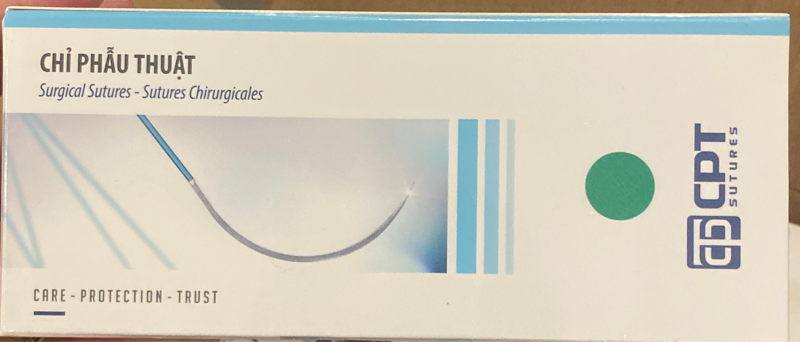 Chỉ Caresorb số 3/0 - GT20A26 (Hộp 12 sợi) - CPT/TPHCM