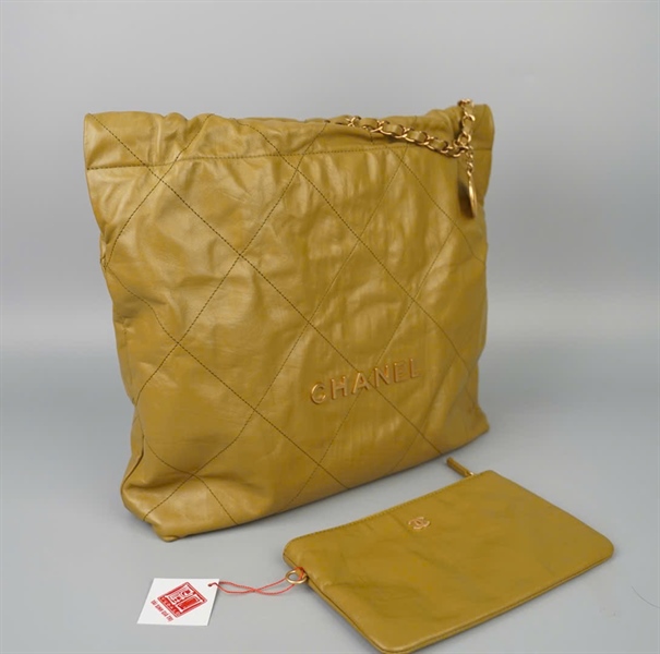 Túi Chanel Hobo xanh bơ kèm ví (JKKEC2HK) sz35 (HC)+