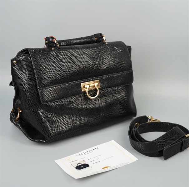 Túi Salvatore đen sz36 (PN)+