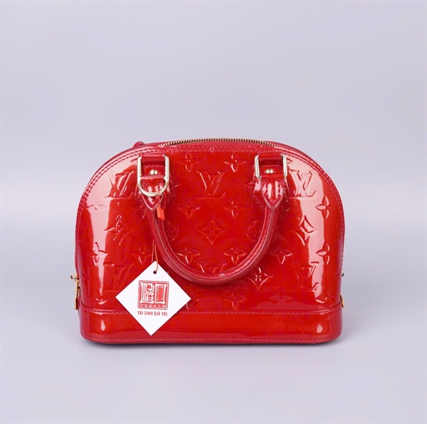 Túi LV Alma hoa đỏ (AA1104) sz23 KG+