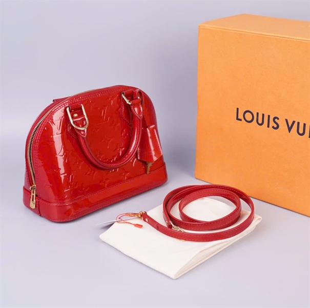 Túi LV Alma hoa đỏ (AA1104) sz23 KG+