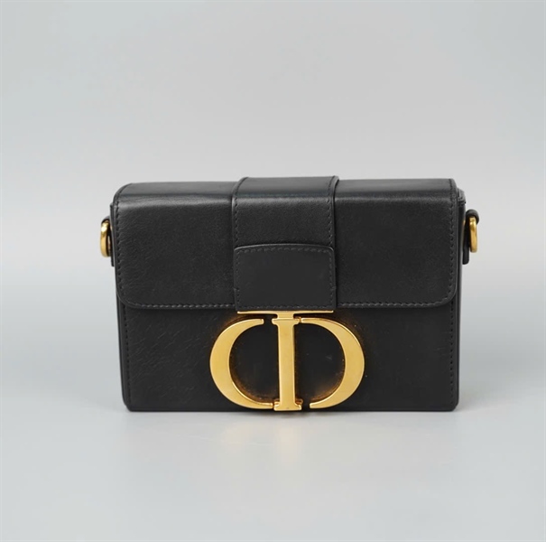 Túi Dior Trunk đen (01-RU-1119) sz17 KG+
