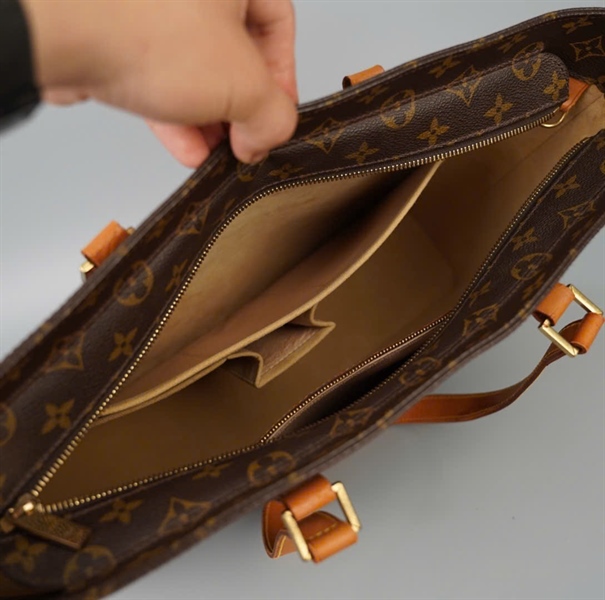 Túi LV Tote hoa nâu sz40 KG+