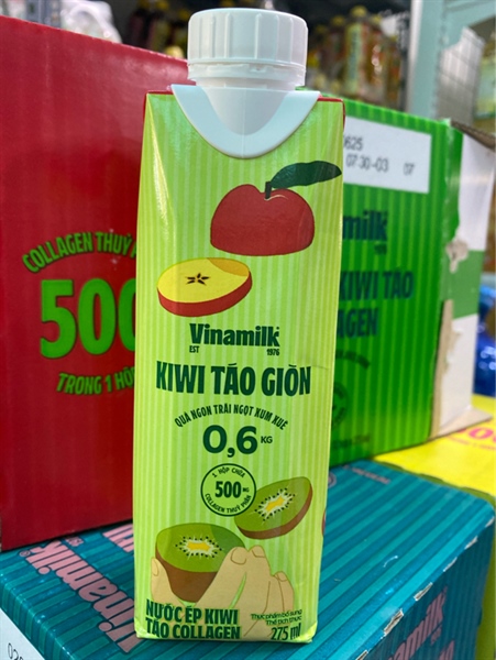 Nước ép Kiwi Táo Collagen 275ml