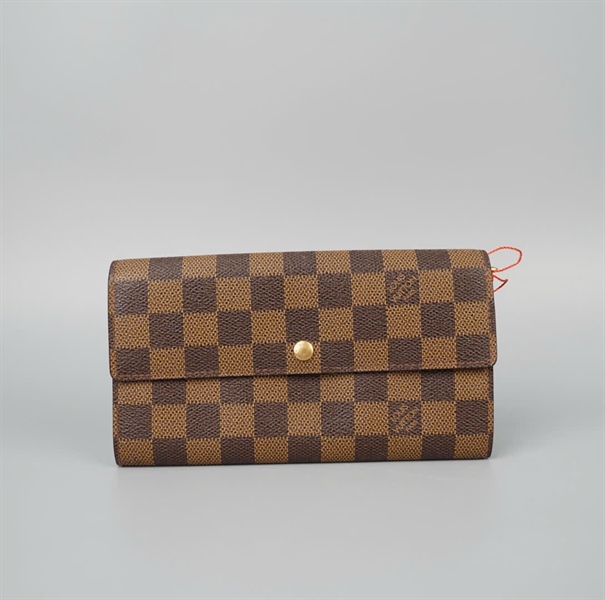 Ví LV ô vuông nâu (LT) KG+