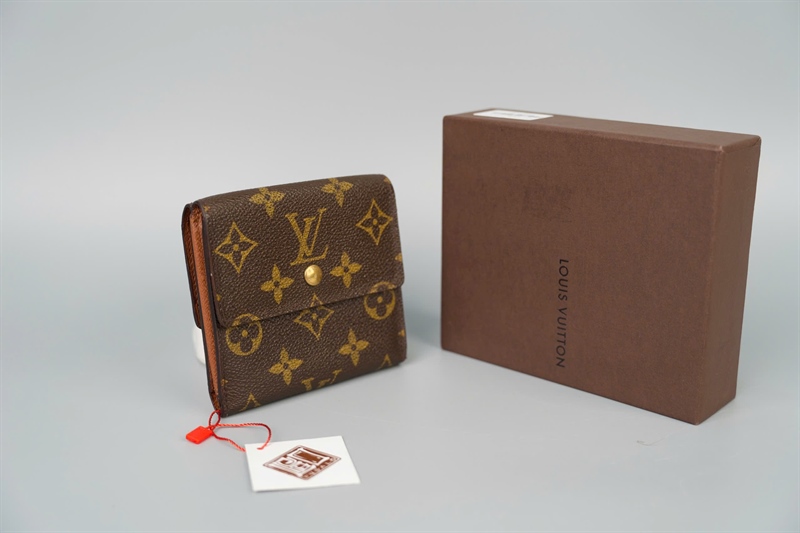 Ví LV hoa nâu 2 ngăn (LT) KG+