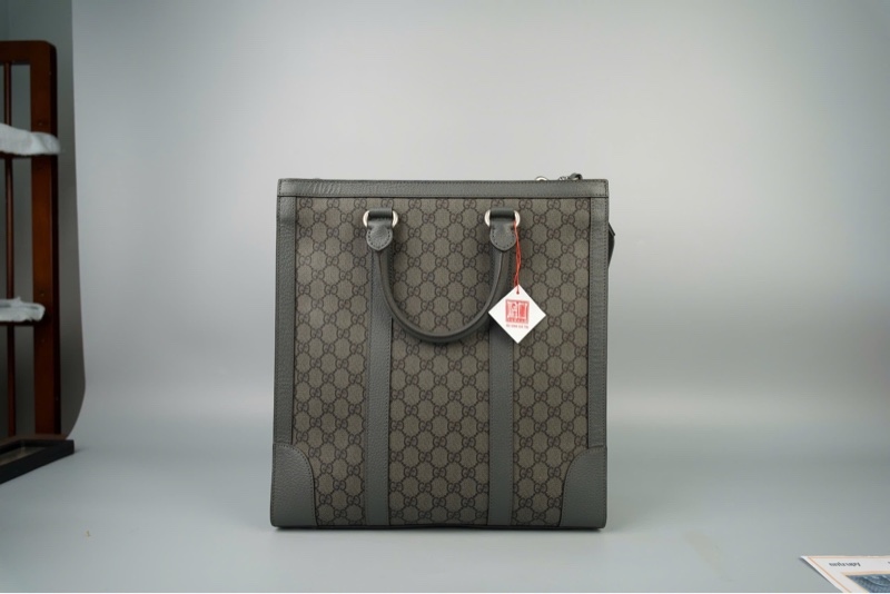 Túi GG tote xám (731793520981) sz36 (PN) +