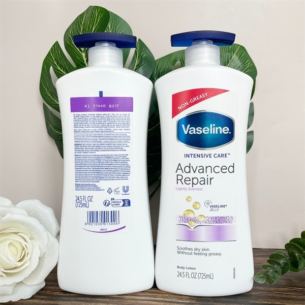 Sữa dưỡng thể Vaseline Intensive Care advanced repair 725ml