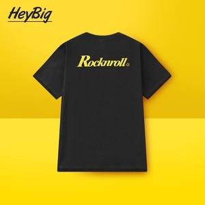 TT Áo Phông Nelly Heybig Phong Cách Hàn Quốc In Logo Chữ Cái Thiết Kế Thích Hợp Ngắn Tay Oversize Nam Nữ Mùa Hè