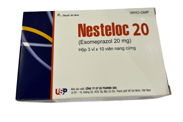 Nesteloc esomeprazol 20mg usp (h/30v)