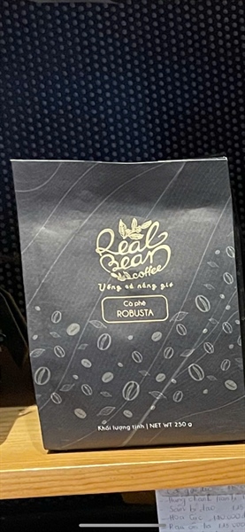 Cà phê Robusta -Real Bean Coffee (250G) 95k