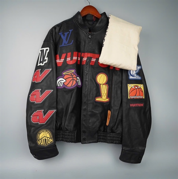 Áo khoác LV đen in hình (HC) KG+