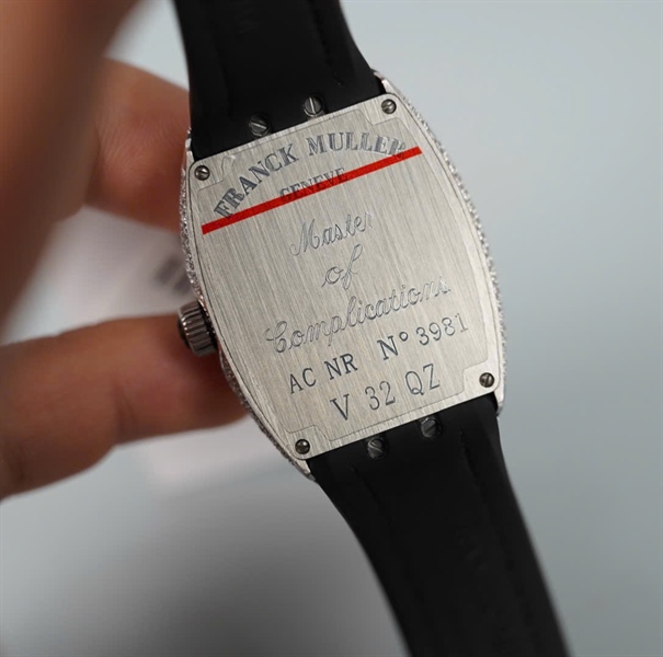 Đồng hồ Franck Muller dây đen kim màu (No3981) (HC) KG+