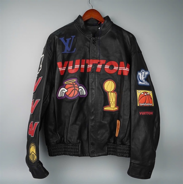 Áo khoác LV đen in hình (HC) KG+