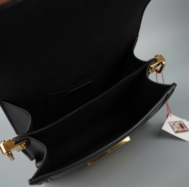 Túi LV Dauphine màu đen vân 2strap sz20 +