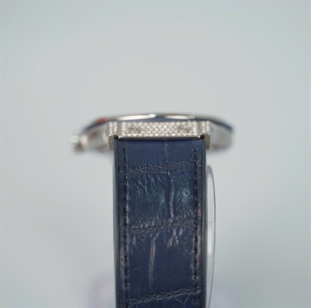 Đồng hồ Hublot dây xanh đen mặt xanh (1479325) (HC)+