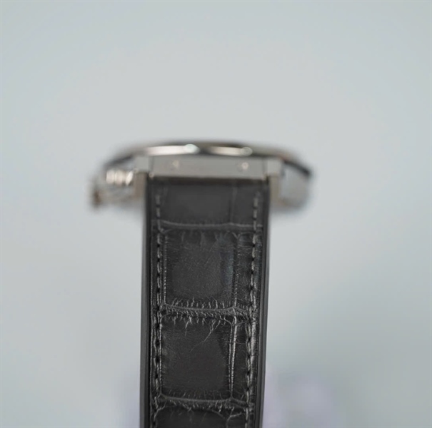 Đồng hồ Hublot dây đen mặt bạc (1399138) (HC) KG+