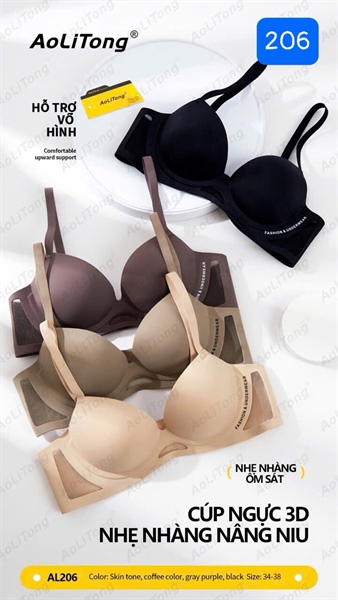 206- áo đúc định hình ngực