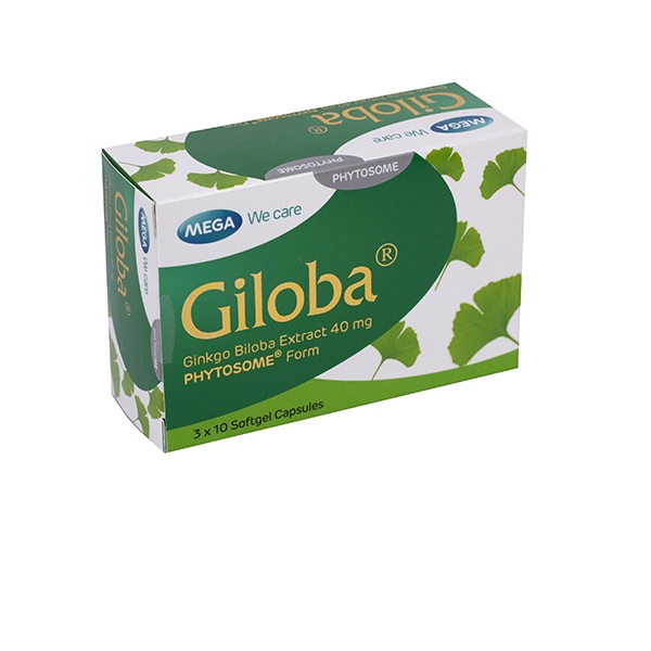 Giloba 40mg mega (h/30v)
