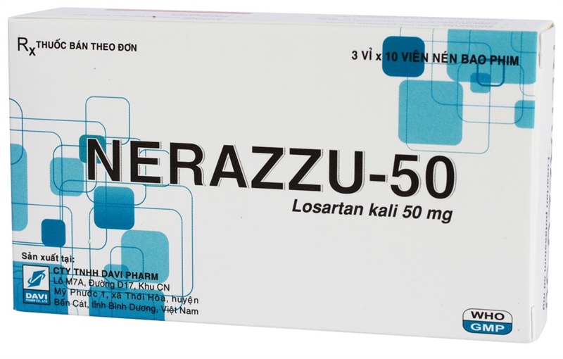 Nerazzu-50 losartan 50mg davipharm (h/30v)