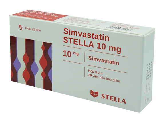 Simvastatin 10mg stella (h/30v)