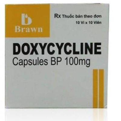 Doxycycline 100mg brawn (h/100v)