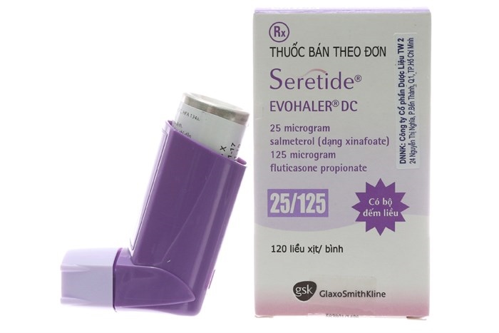 Seretide evohaler 25/125 gsk (c/120liều)