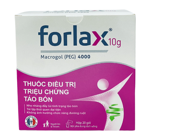 Forlax macrogol 4000 ipsen (h/20g/10gr)