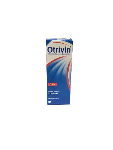 Otrivin 0.1% nasal sprays gsk (c/10ml)