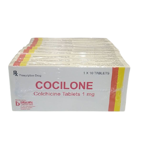 Cocilone colchicine 1mg brawn (lốc/10h)